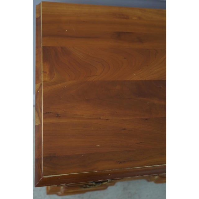 Cherry Georgian Style Block Front Chest For Sale - Image 16 of 18