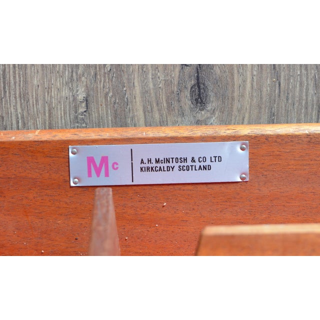 Mid-Century Modern Teak Secretaire from McIntosh, 1960s For Sale - Image 10 of 10