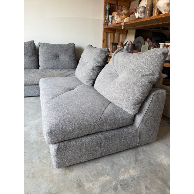 Roche Bobois Paris “Préface” Modern Modular Sectional Sofa – 3 Pieces For Sale - Image 12 of 17