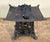 Vintage Japanese Cast Iron Pagoda Lantern Sculpture For Sale In Providence - Image 6 of 8