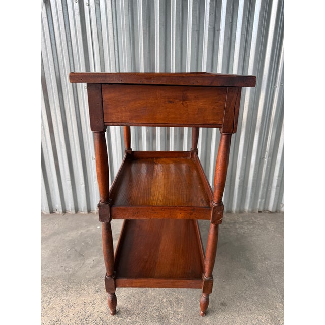 Wood 19th C French Rafraichissor Side Table For Sale - Image 7 of 11