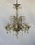 1940’s Italian Smoked Amber Chandelier For Sale - Image 10 of 12