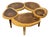 Organic Live Edge Walnut Slab Coffee Table – Multi-Section Wood W/ Butterfly Inlays For Sale
