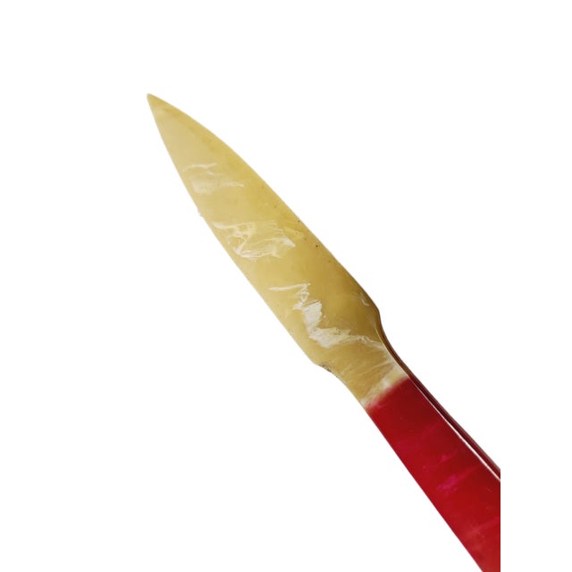 1960s Vintage Bakelite Letters Knife, Poland, 1960s For Sale - Image 5 of 6