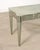 Antiqued Serpentine Mirrored Vanity Dressing Table or Desk For Sale - Image 9 of 15