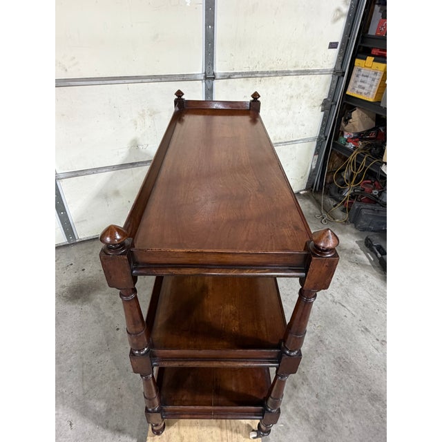 19th Century English Etagere Trolley For Sale - Image 13 of 16