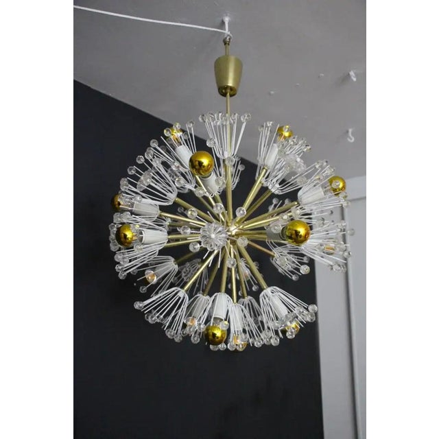 Mid-Century Modern Sputnik Chandelier by Emil Stejnar, 1950s For Sale - Image 3 of 16