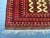 Afghan Hand-Knotted Ivory and Rust Ersari Tribal Wool Rug 6.9 X 9.10 Ft For Sale - Image 6 of 12