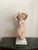 Mid-Century Porcelain Female Figure Sculpture For Sale - Image 11 of 11