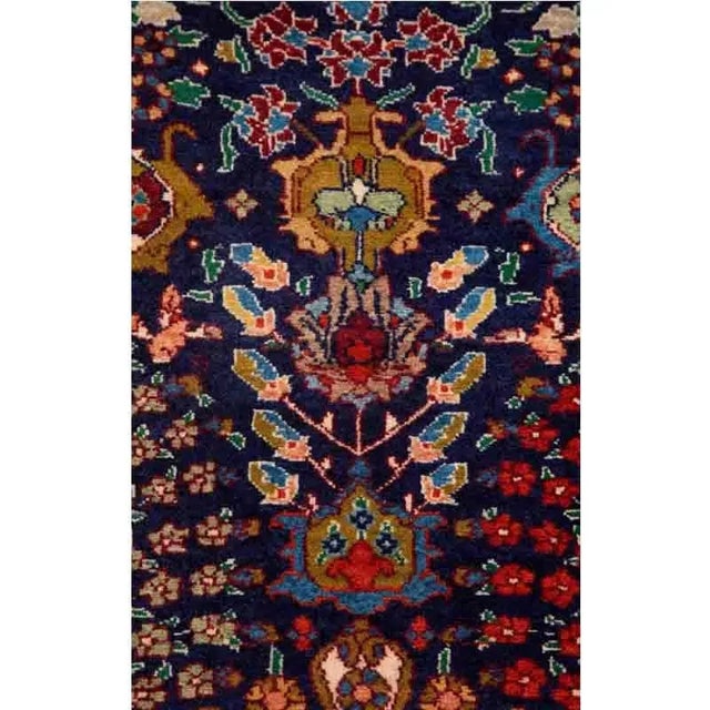 1960s Old Persian Tabriz Masterpiece Rug 9’8″ X 12’9″ For Sale In Dallas - Image 6 of 10