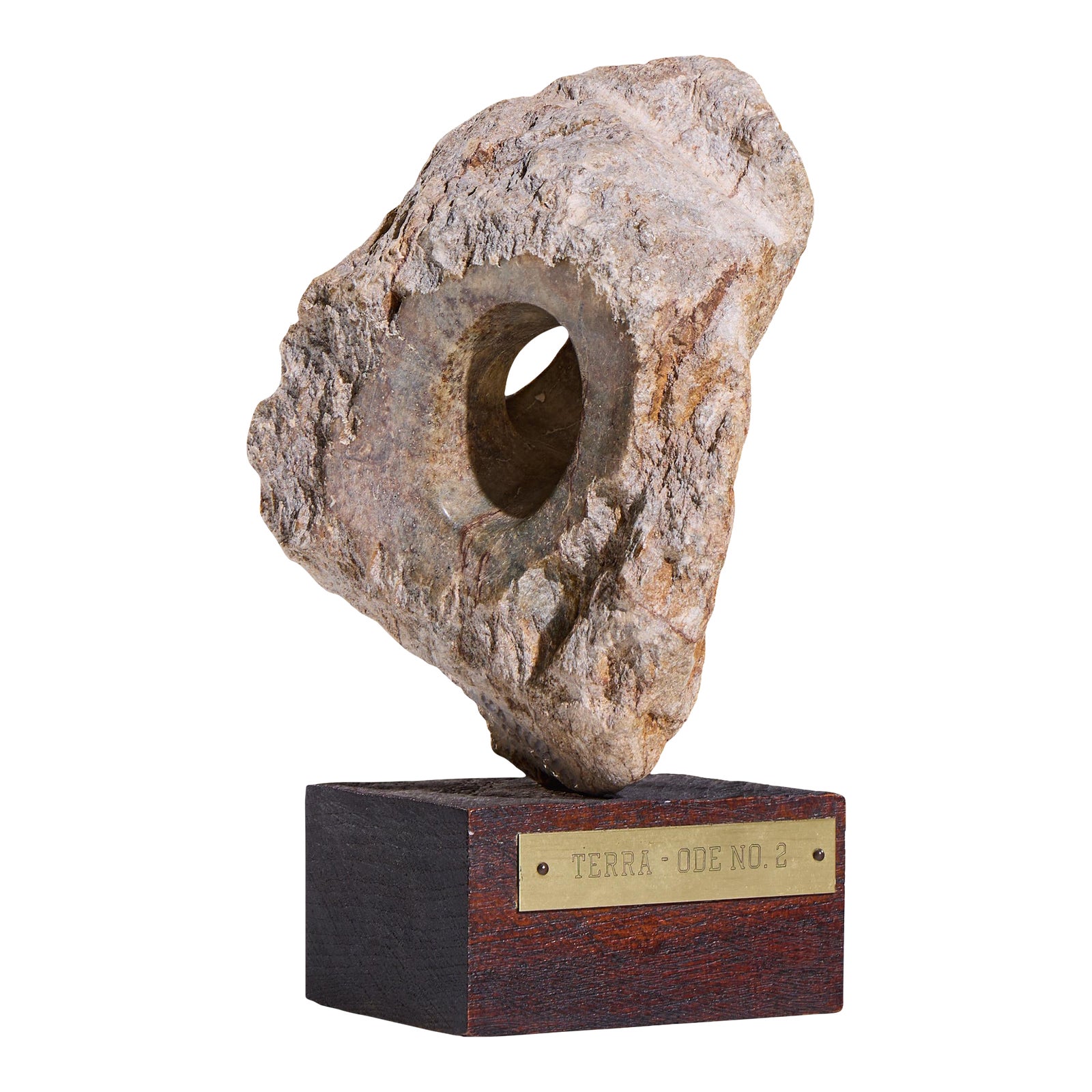 Mario DeNoto Style Balancing Fossil Sculpture | Chairish
