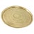 Large Oriental Brass Serving Tray with Floral and Geometric Pattern, 1920s For Sale - Image 14 of 18