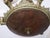 Early 20th Century Antique Bronze and Alabaster Chandelier with Verdigris, 1910 For Sale - Image 5 of 12