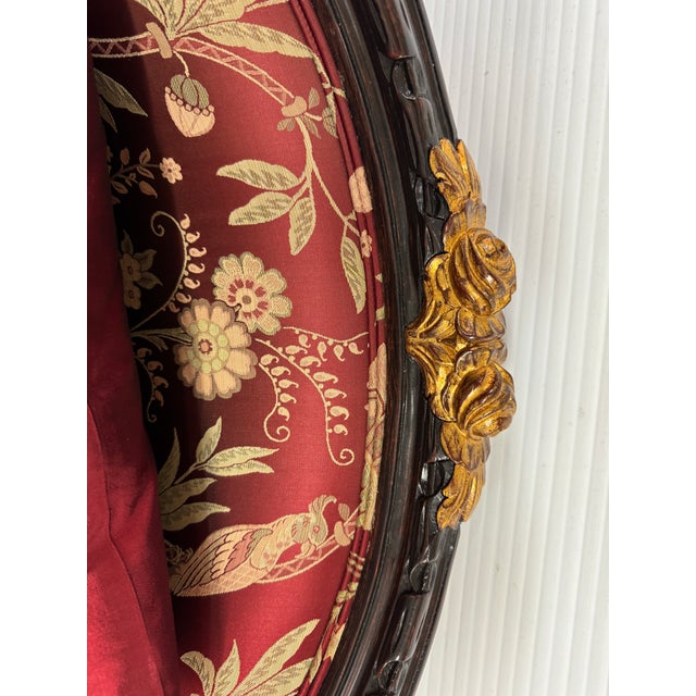 French Empire Bergère Armchair, Circa 1920s For Sale - Image 10 of 12