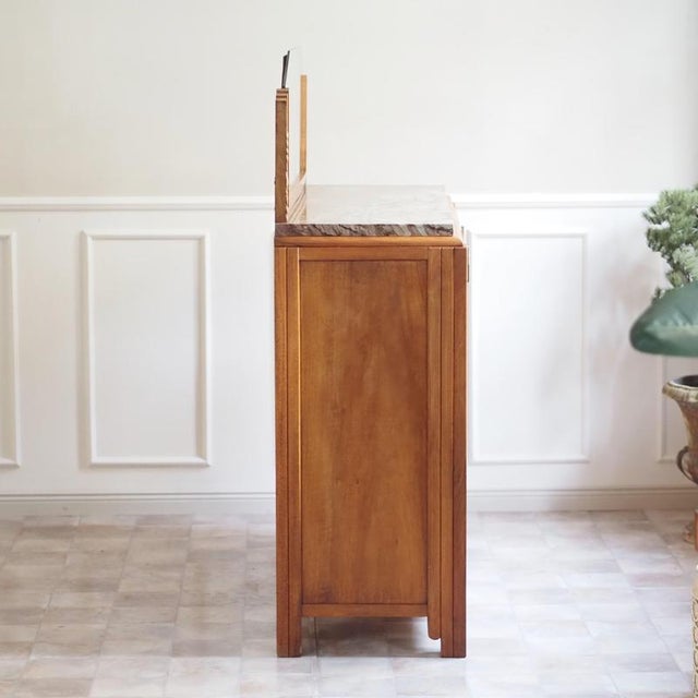 Art Deco Sideboard with Mirrored Top, 1930 For Sale - Image 13 of 14