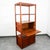 Mid Century Modern Room Divider Teak Freestanding Shelving Unit Cabinet MCM For Sale In Sacramento - Image 6 of 11
