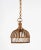 1960s Mid-Century Italian French Riviera Bambo & Rattan Round Pendant Lamp, 1960s For Sale - Image 5 of 18
