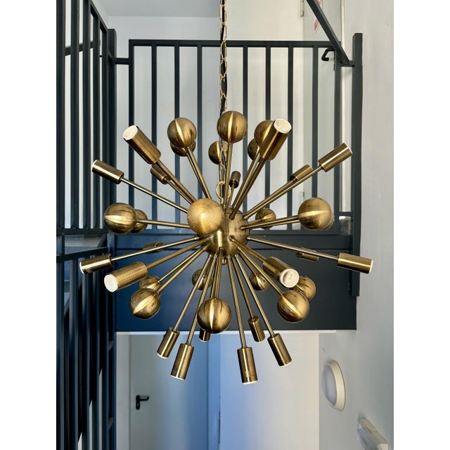 Sputnik Ceiling Lamp, 1990 For Sale - Image 6 of 17