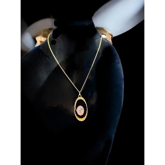 Mexican Cantera Fire Opal Pendant Necklace The fire opal stone .75” long x.6” wide Gold-toned metal with spring clasp...