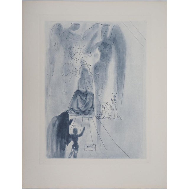 Salvador Dali, Paradise 12, The Triumph of Christ and the Virgin, Engraving For Sale - Image 8 of 8
