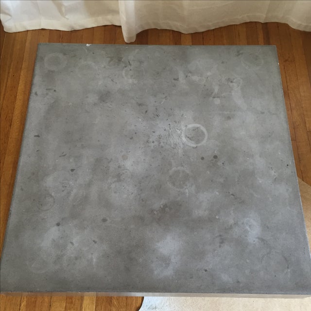 CB2 Element Concrete Square Coffee Table Chairish