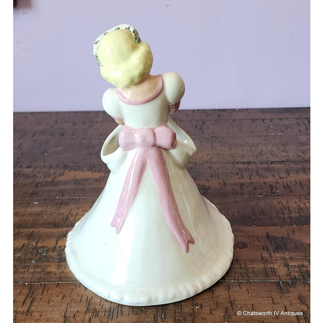 Mid-Century Modern Mid Century Modern 1950s Ceramic Walter Wilson Lady Planter Figurine For Sale - Image 3 of 5