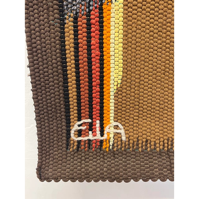 Brown Eila Ampula Brazilian Modern Parrot Wall Art Tapestry For Sale - Image 8 of 10