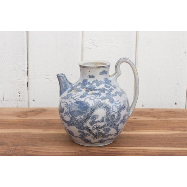 Antique Chinese Dragon Wine Jug For Sale - Image 11 of 11