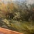 1980s European School Oil on Canvas Signed Framed Landscape Painting Impressionist Style For Sale - Image 10 of 12