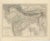 Antique Map of British India with Ceylon Continuation Inset, 1860 For Sale - Image 3 of 8