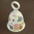 Vintage 1900s Floral & Butterfly Porcelain Bell For Sale - Image 4 of 10
