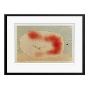 Paul Klee 'Suffering Fruit' Archival Pigment Print Framed in Black Reproduction