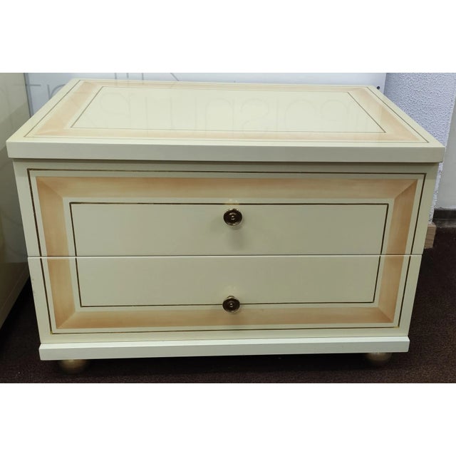 Dresser & Sigma Bedside Tables from Turri, 1992, Set of 3 For Sale - Image 4 of 9