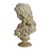 Italian Classical Carved Alabaster Bust of a Maiden With Flowers by P. Bazzanti For Sale - Image 9 of 13
