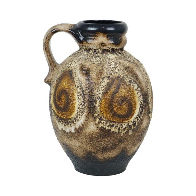 Vintage West German Fat Lava Drip-Glaze Pottery Vase from Dümler & Breiden, 1960s For Sale - Image 9 of 9