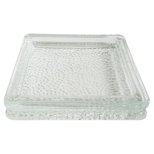 Glass Ashtray in the style of Le Corbusier, France, 1930s For Sale - Image 8 of 8