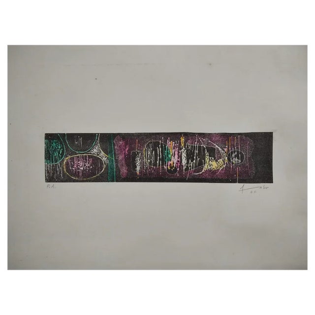 Will Faber, Untitled, 1974, Lithograph on Paper For Sale
