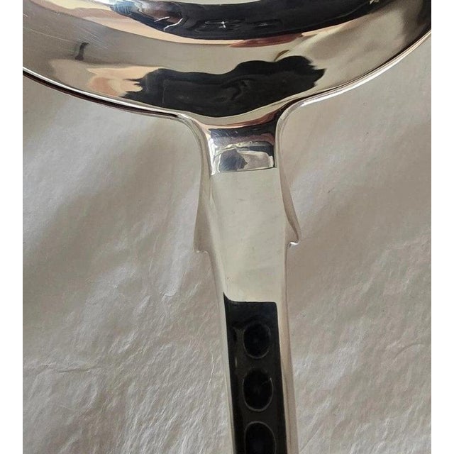 Antique George IV Sterling Silver Griffin Crest Soup Ladle, 1829 For Sale - Image 9 of 18