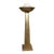 1970s Mid-Century Modern Attributed to Belgochrom Mid Century Brass Tall Uplighter Floor Lamp W/ Glass Globe For Sale