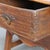 Brown Antique Wooden Side Table with Drawer, 1700s For Sale - Image 8 of 11