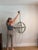 Wood Crate & Barrel Braden Grey Wood Orb Pendant Light by Currey For Sale - Image 7 of 7