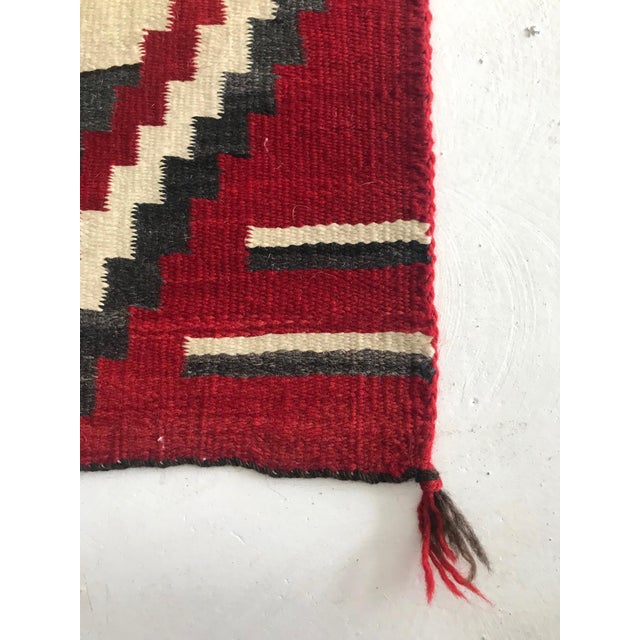 Antique Navajo Chief Blanket Third Phase Revival For Sale - Image 12 of 17