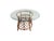 Late 20th Century Ficks Reed Dining or Center Table For Sale - Image 5 of 15