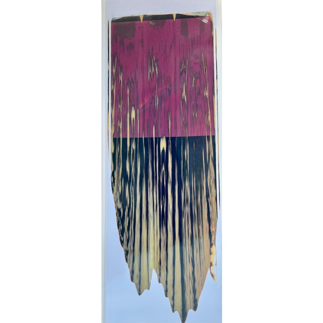 Photography Ellen Carey, 2 Large Format Abstract Unique Color Photo Polaroid Pulls Ellen Carey Photograph, 2010 For Sale - Image 7 of 18