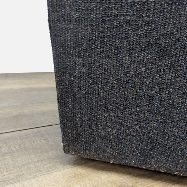 Textile Crate and Barrel Lounge Modern Deep 49" Chair and a Half For Sale - Image 7 of 7