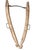1900 - 1909 Antique Double Horse Collar Harness, Wood, Iron, Brass Yoke, Primitive, Wall Hanging, 1900s For Sale - Image 5 of 7