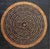 Mid-Century Tibetan Namgyal Monastery Gold Om Mantra Mandala Painted Thangka For Sale - Image 3 of 6