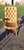 Animal Skin Chesterfield Leather Armchairs and Pouf, 1930, Set of 3 For Sale - Image 7 of 11
