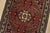 Fine Bidjar Rug 1’5” X 2’1” Red Wool Vintage Traditional Hand-Knotted Carpet For Sale - Image 4 of 6
