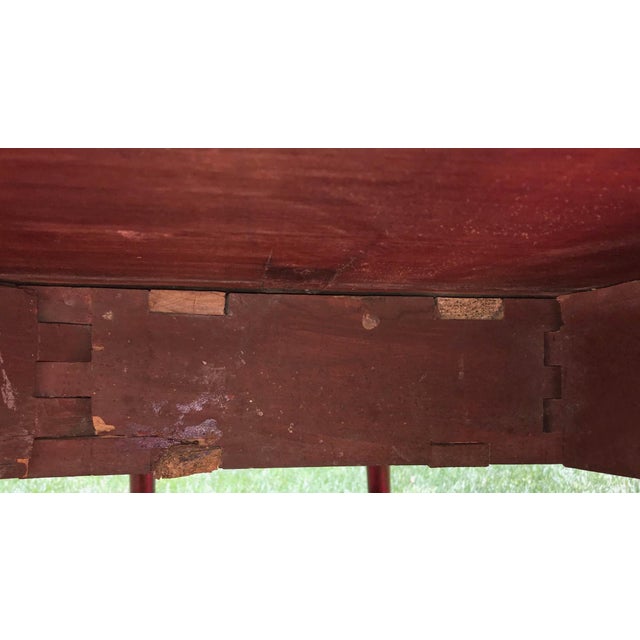 Auburn 18th Century George III Drop Leaf Table For Sale - Image 8 of 8
